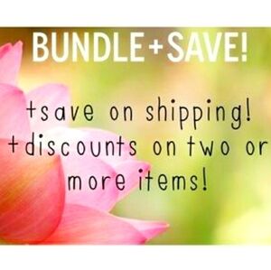 BUNDLE TO SAVE ON MORE THAN 1 ITEM!